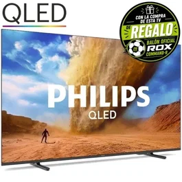 Philips 43PUS7810 Televisor QLED 4K Ultra HD 43" Smart TV SO TITAN, HDR10+, Dolby Atmos, WiFi, HDMI 2.1, VRR, Compatible con Alexa